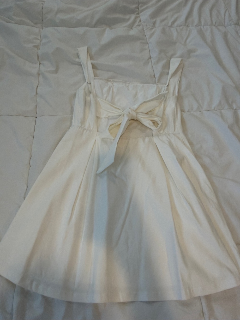 Princess Polly White Square-Neck Mini Dress - Picture 3 of 6